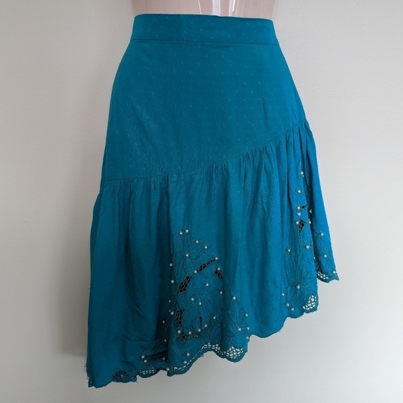 VINTAGE remade asymmetric skirt women's xs - Picture 6 of 16